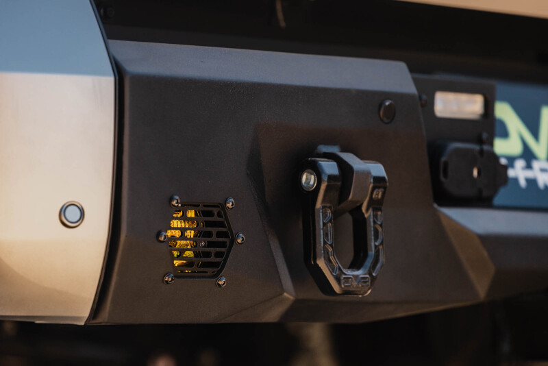 Toyota Tundra Rear Bumper - DV8 Offroad - Spec Series, Mid-Width, Steel - Black - `22-`26
